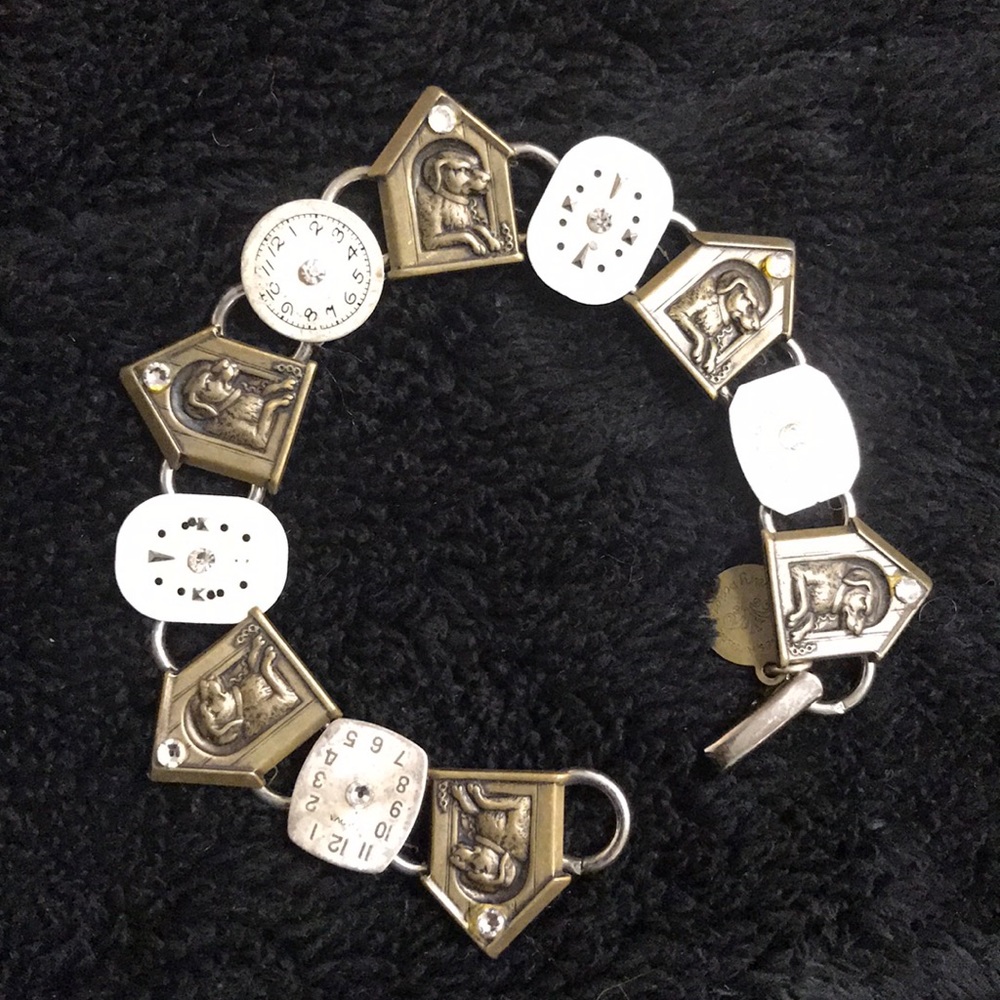 Vintage Antique Theme Dog Bracelet